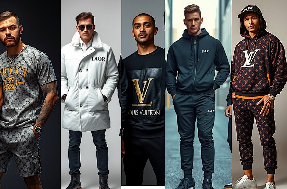 Guceron premium luxury brands clothing, shoes, sneakers store for men