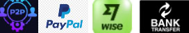 Guceron RWA WEB3 luxury crypto store for clothing, shoes, sneakers - payments options icon