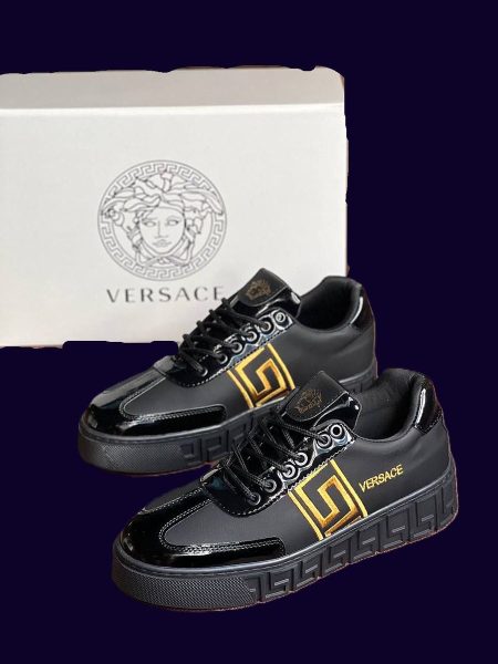 Versace casual sneakers Notorious BIG style shoes